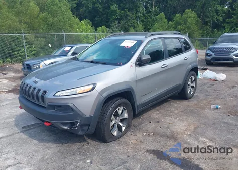 2015 Jeep Cherokee Trailhawk из США, поврежденный, VIN 1C4PJMBS9FW786081